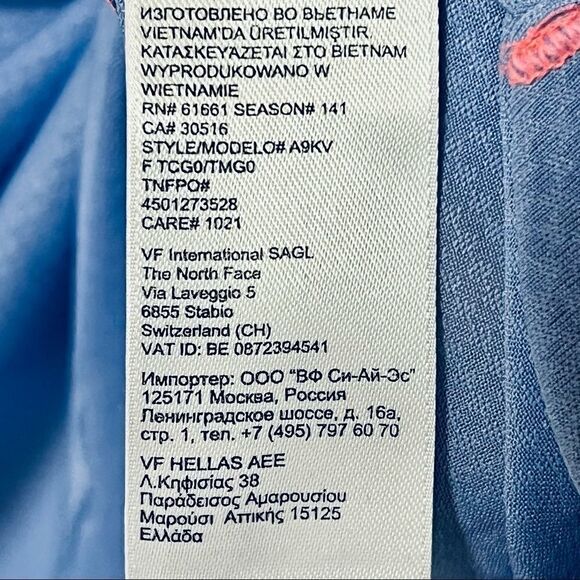 North Face Flight Series purple white flashdry workout shirt running top M - Picture 7 of 9